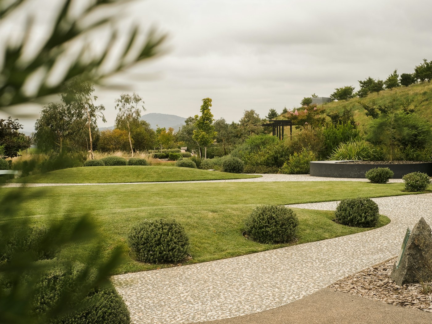 A carefully maintained property with healthy trees and landscaping